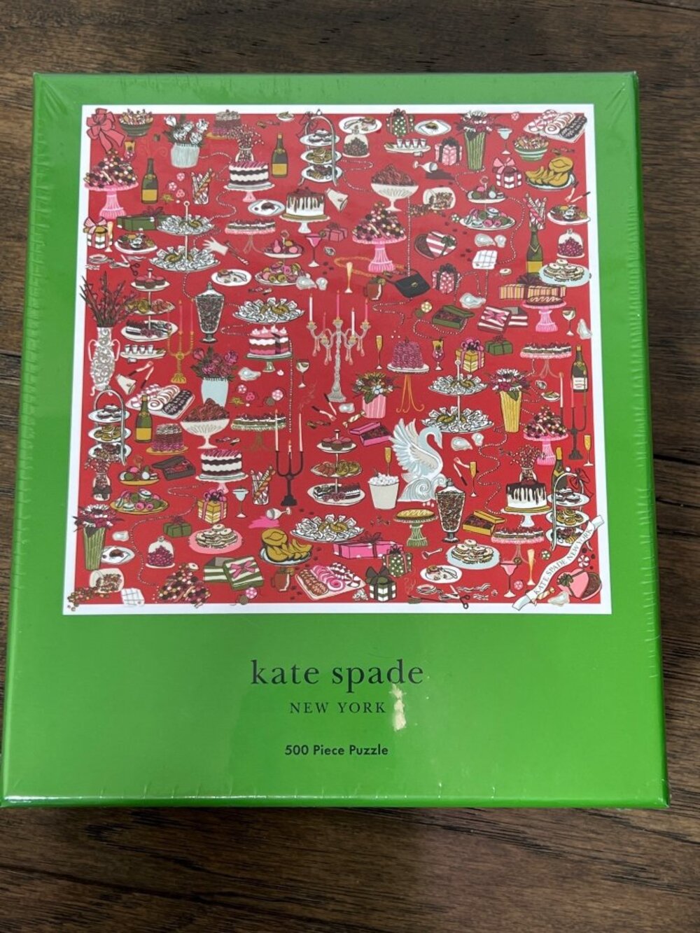 KATE SPADE Party Table 500 Piece Puzzle NIB